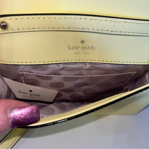 Kate Spade New York Cami crossbody purse in lemonade - Picture 8 of 12